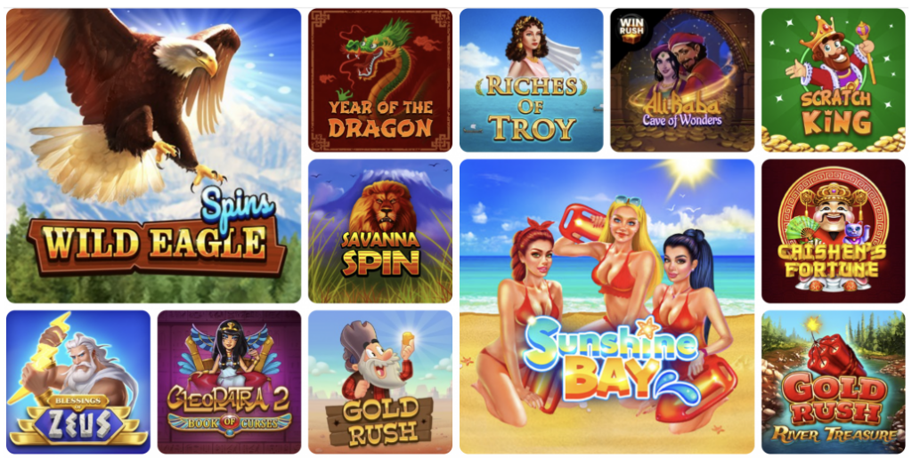 Catalogue de Jeux Diversifié